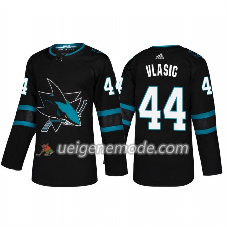 Herren Eishockey San Jose Sharks Trikot Marc-Edouard Vlasic 44 Adidas Alternate 2018-19 Authentic